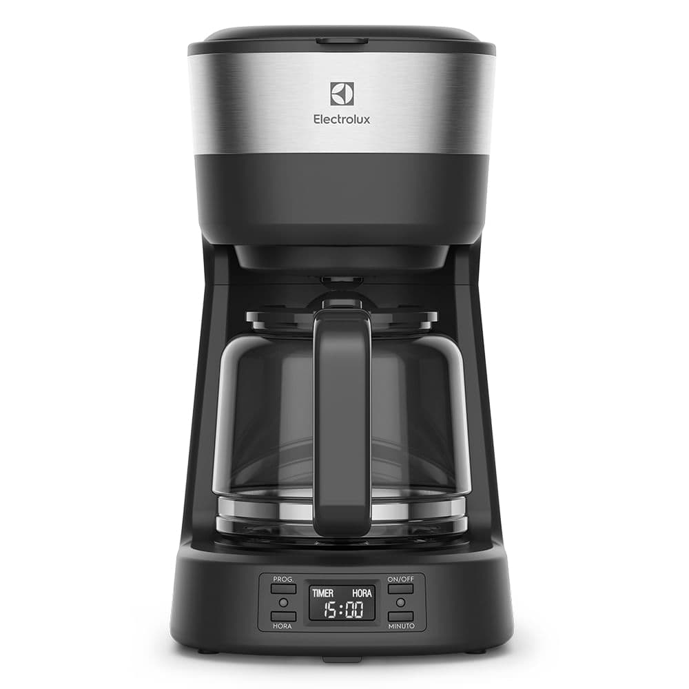Cafeteira elétrica Electrolux Experience ECM25, jarra de vidro e painel programável