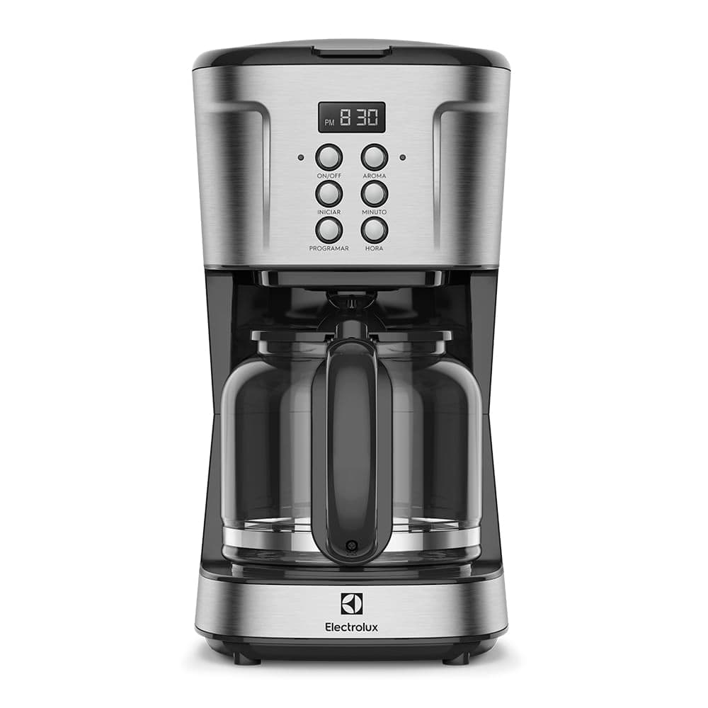 Cafeteira elétrica Electrolux Experience ECM30, jarra de vidro e painel digital